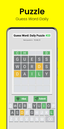 Android application Guess Word: Daily Puzzle screenshort