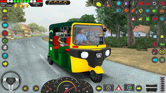 Tuk Tuk Rickshaw Driver 2024