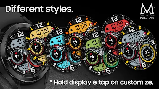 MD176: Analog watch face