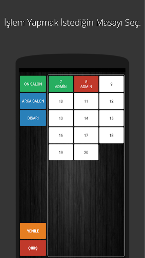 Infinia Mobile Order Screen 3