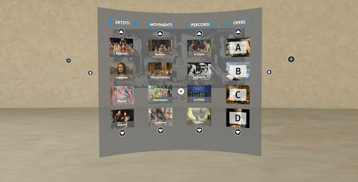 Android application Museo Virtuale screenshort
