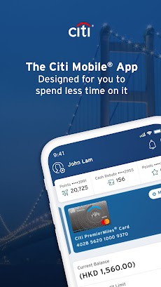 Citibank HK – Mobile Bankingのおすすめ画像1