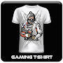 Gaming T Shirt Design - Make Gaming T Shirt
