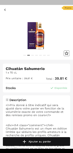 Whiskies du Monde Screen 3