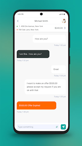 Android application Quick2Drop: Driver Booking App screenshort