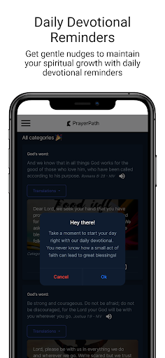 PrayerPath Screen 3