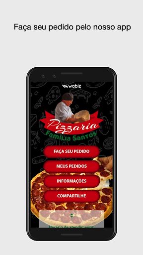 Android application Família Santos screenshort