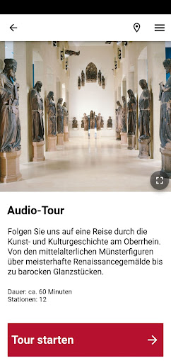 Android application Augustinermuseum screenshort