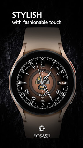 D325 Classic Analog Watch Face Screen 2