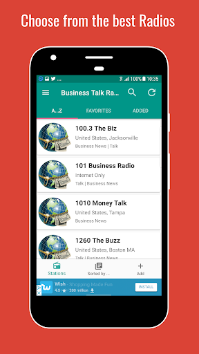 Business Talk Radio Screen 2