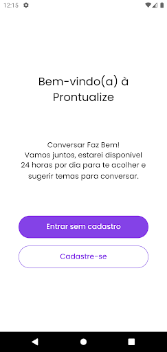 Android application Prontualize screenshort