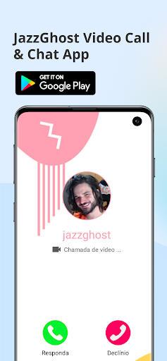 Android application Jazzghost Video Call and Chat screenshort