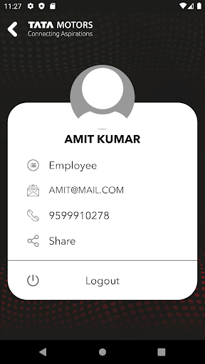 TATA MOTORS ABRM Screen 2