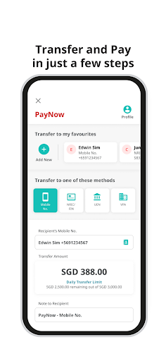 CIMB Clicks Singapore Screenshot 4 - AppWisp.com