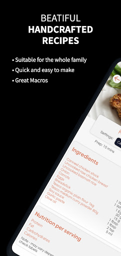 Android application My Balanced Kitchen screenshort