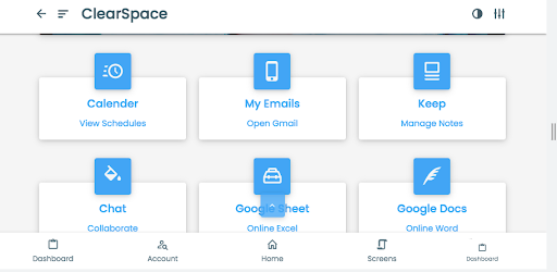 ClearSpace Screen 3