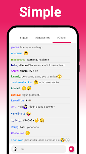 Android application Love Chat Anonymous & dating screenshort