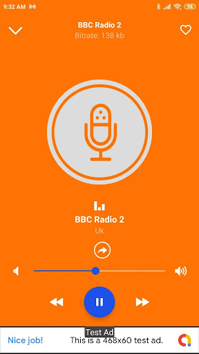 Android application Uk BBC Radio 2 App UK screenshort