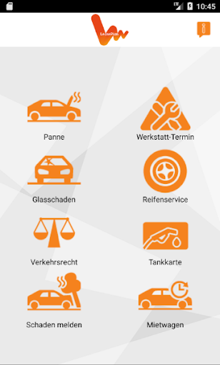 Android application LeasePlan Fahrer-App screenshort