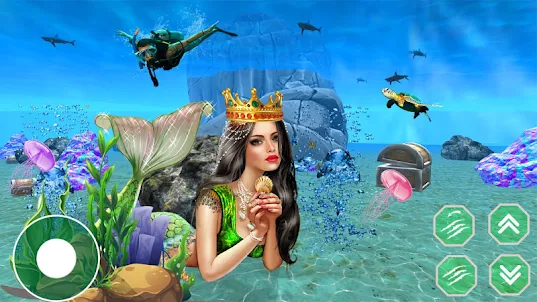 美人魚公主模擬器3d：秘密遊戲競技場