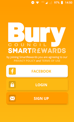 Android application Bury Council Smart Rewards screenshort