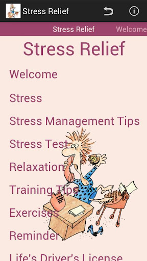 Android application Stress Relief screenshort