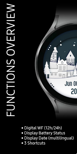 Android application JK_38 [Watch Face] Wear OS screenshort