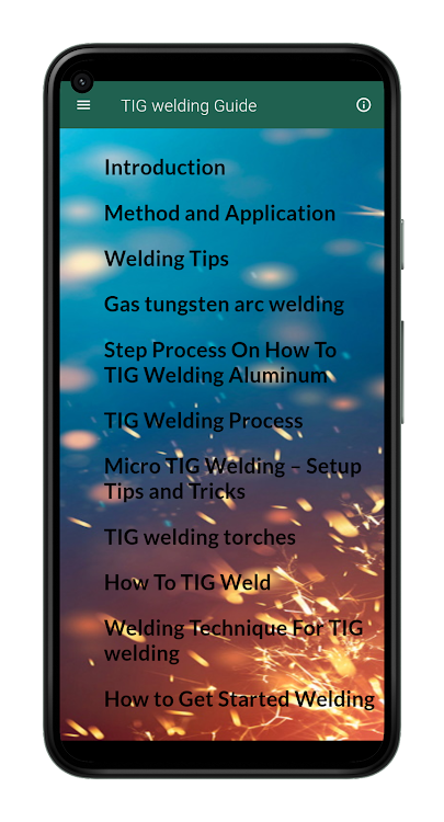 TIG welding Guide - 2.0.0 - (Android)