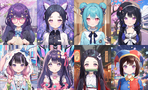Android application Anime Style : Avatar Maker screenshort