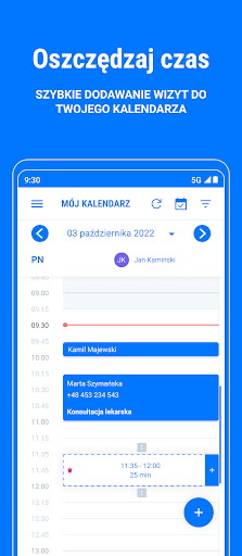 Android application Wizyter.pl screenshort