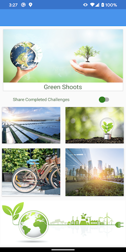 Android application Green Shoots screenshort