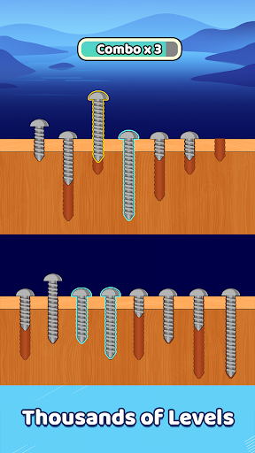 Android application Screw Sorting Quest screenshort