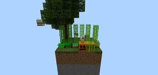Block survival maps for MCPE