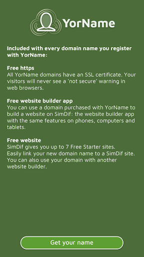 YorName - Register Your Domain