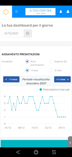 Android application AmicHotel Gestionale screenshort