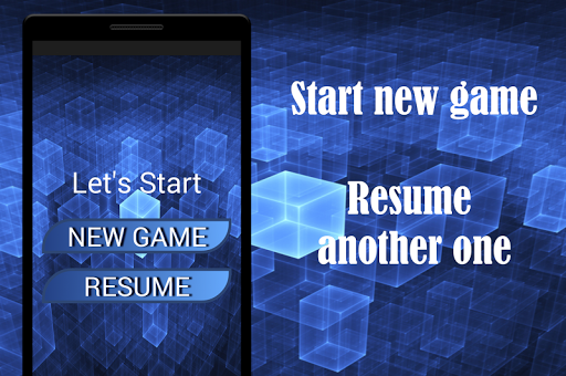 Android application 2048 Lite one screenshort