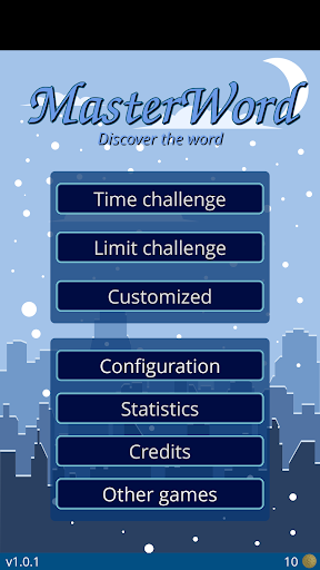 Android application MasterWord screenshort