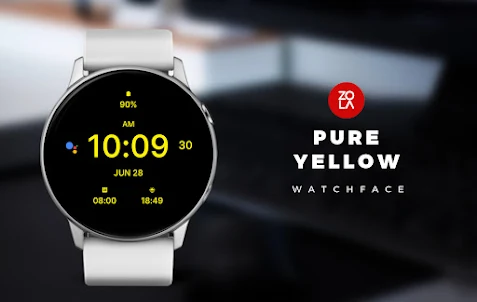Pure Yellow Watch Face