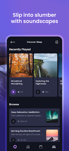 Screenshot of sleepme: Path To Better Sleep
