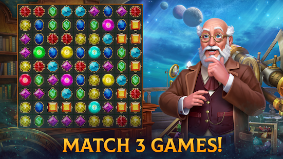 Clockmaker: Jewel Match 3 Game Screenshot