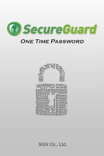 Android application SecureGuard OTP screenshort