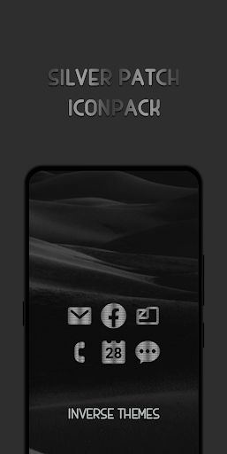 Silver Patch Icon Pack Screen 3
