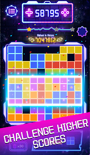Punk Block Puzzle-Neon Classic Varies with device APK screenshots 11