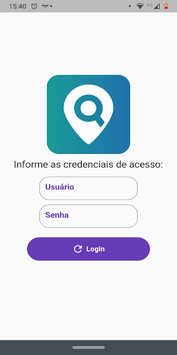 Android application Localizador Qyon Ponto screenshort
