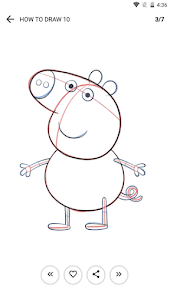 Как нарисовать свинью Пеппа