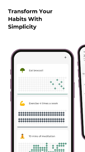 Android application Habitee - Habit Tracker Clean screenshort