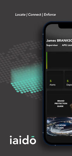Android application iaidō | Brand Protection screenshort