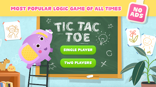 Tic Tac Toe 2 Player XOXO game