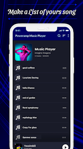 Music Mp3 Song Player App