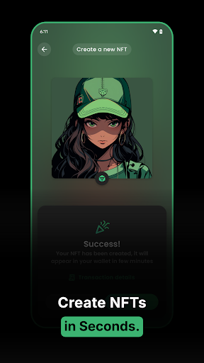 NFT Creator & Wallet - Minty Screenshot 1 - AppWisp.com